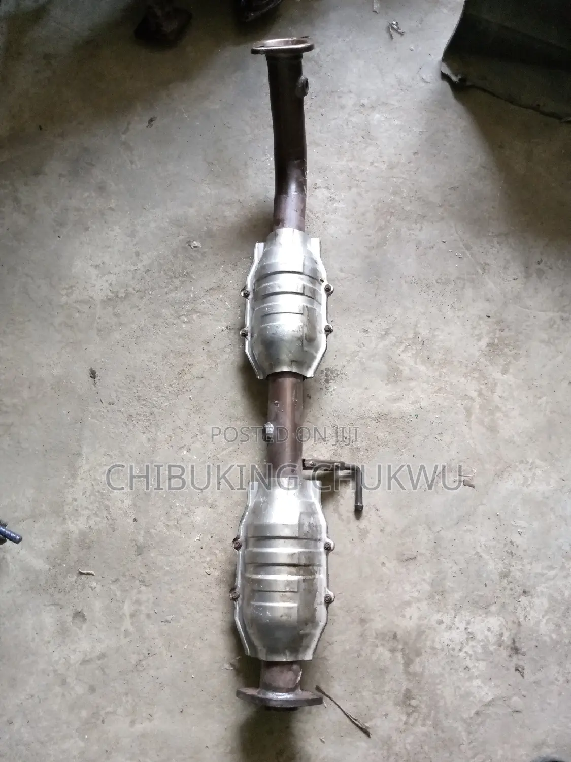 Toyota Land Cruiser Prado Catalytic Exhaust Pot.