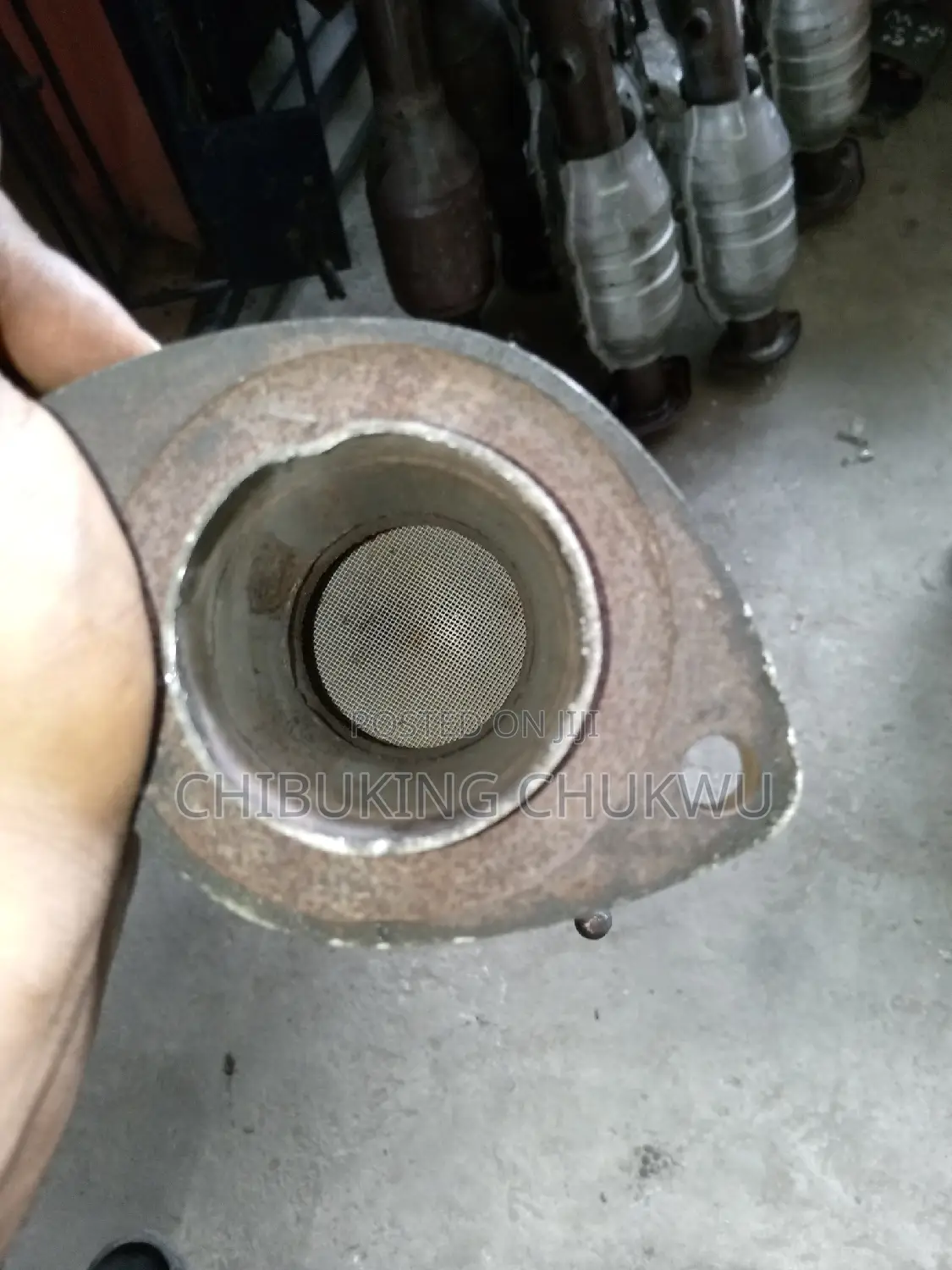 Toyota Land Cruiser Prado Catalytic Exhaust Pot.