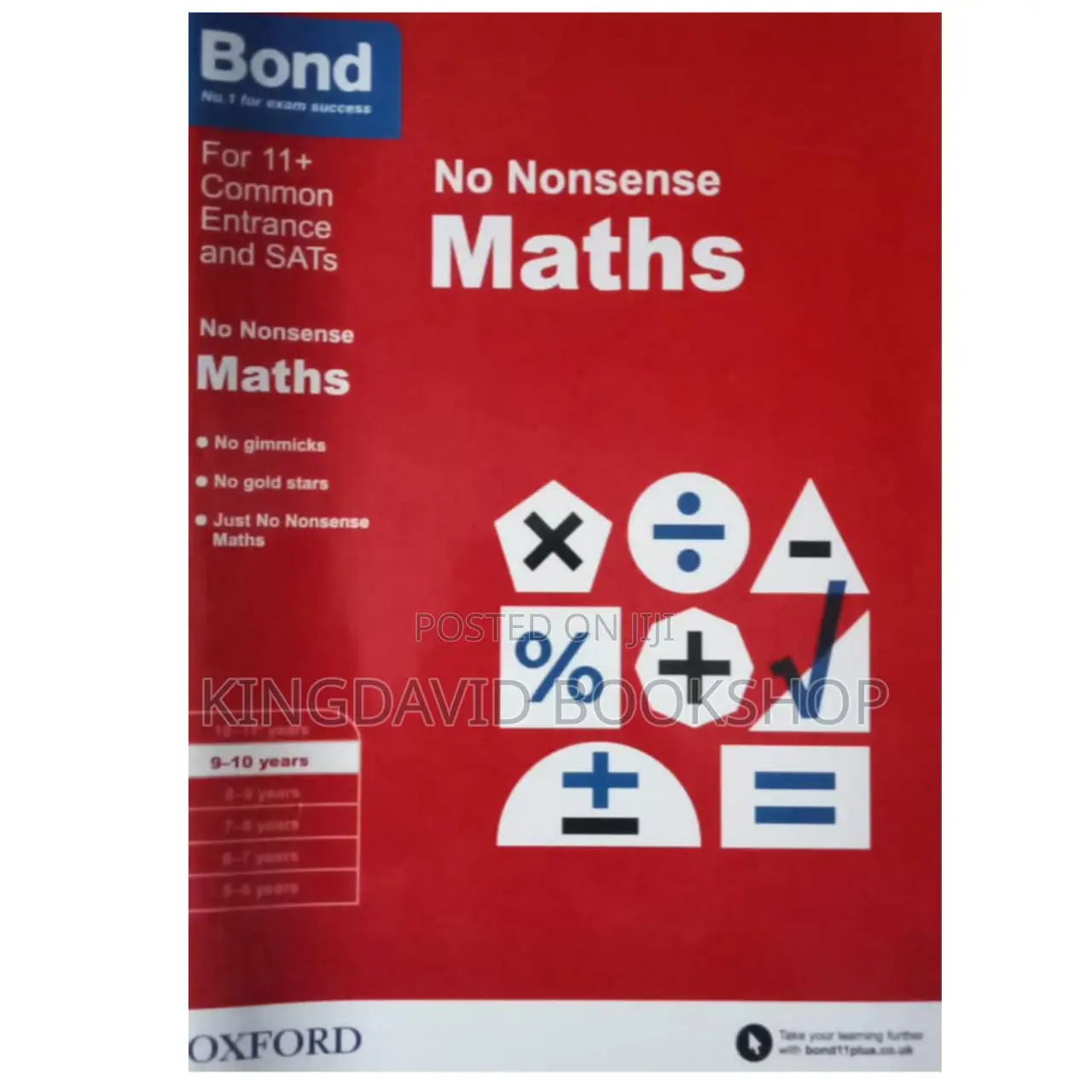 Bond No Nonsense Maths 9-10