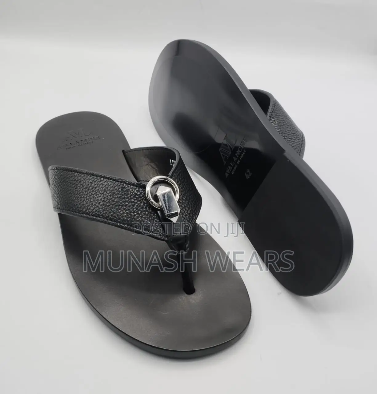 Original Italian Leather Slipers