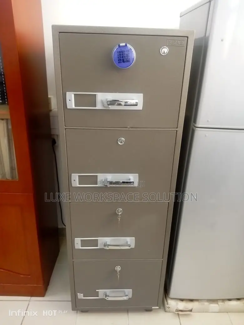 Digital 4 Drawers Fireproof Cabinet