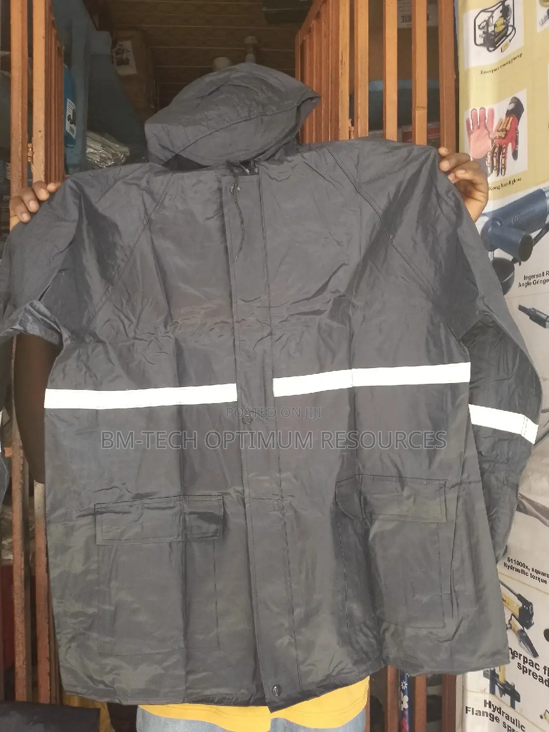 Reflective Raincoat Set