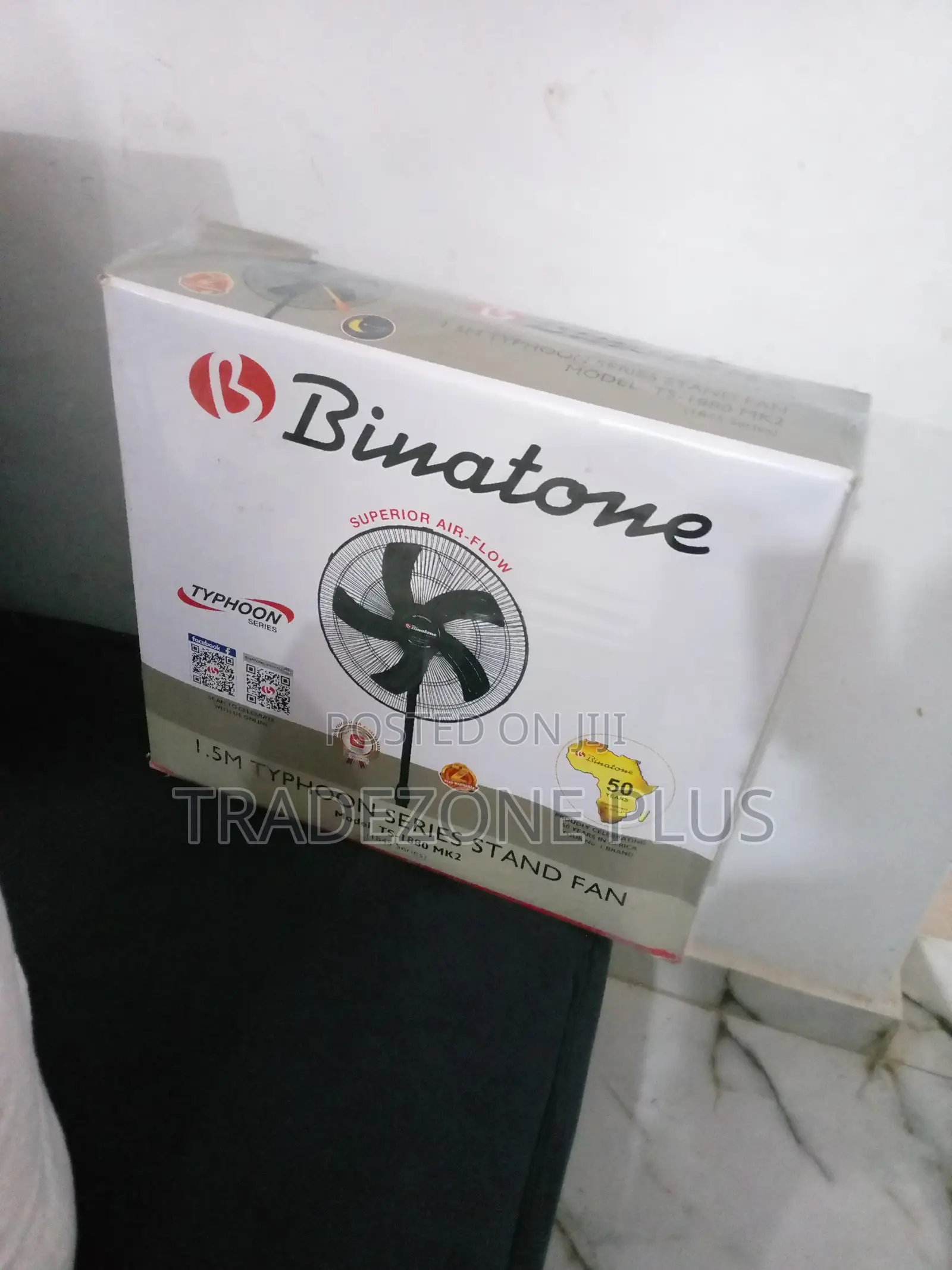 Brand New Binatone Standing Fan