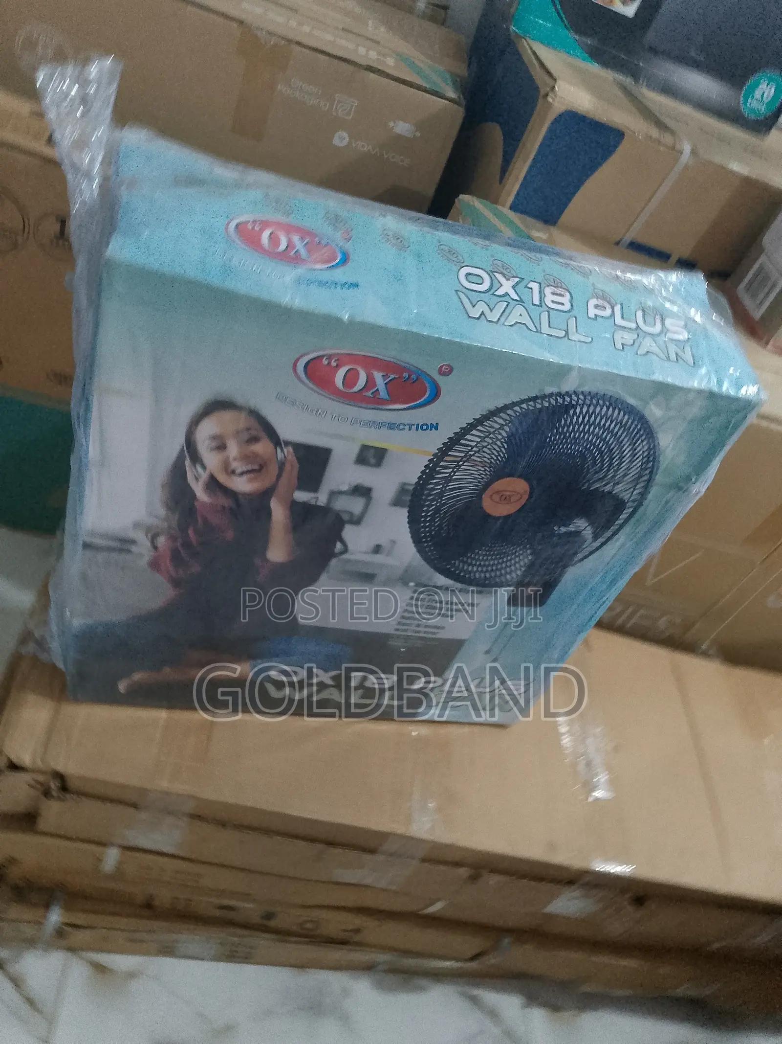 Brand New 18plus Wall Fan- OX