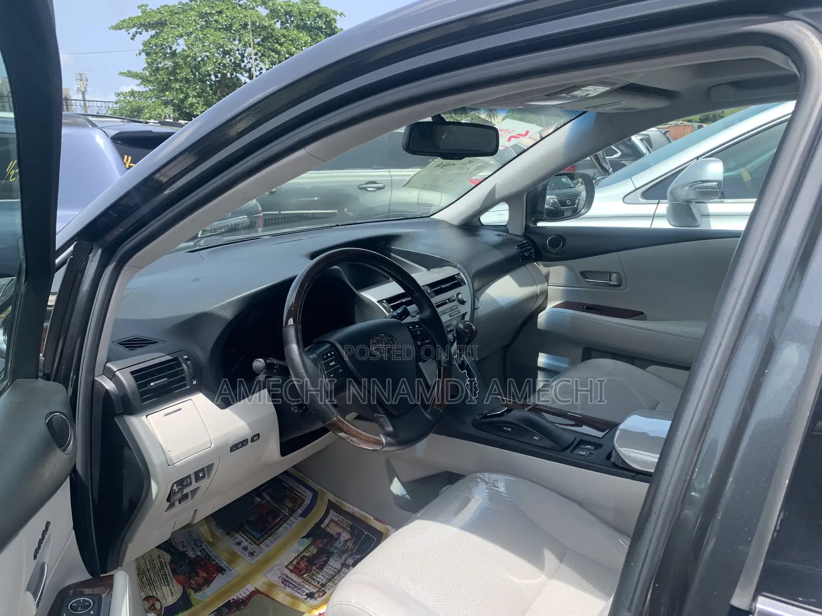 Lexus RX 350 AWD 2012 Gray
