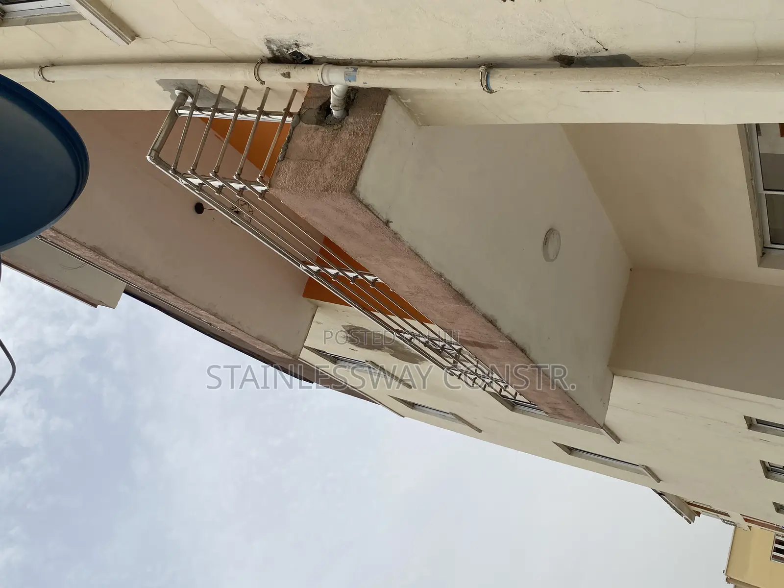 Stainless Railing Beautific Entrance