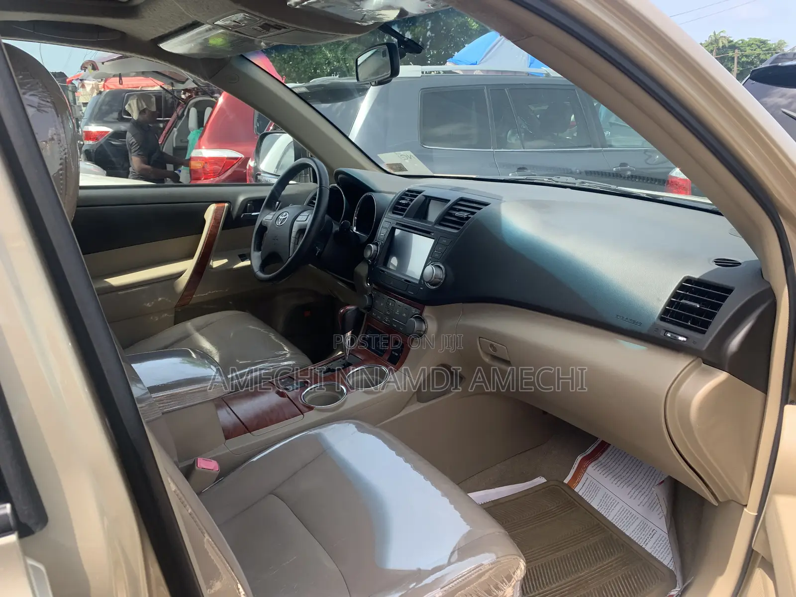 Toyota Highlander Limited 2009 Gold