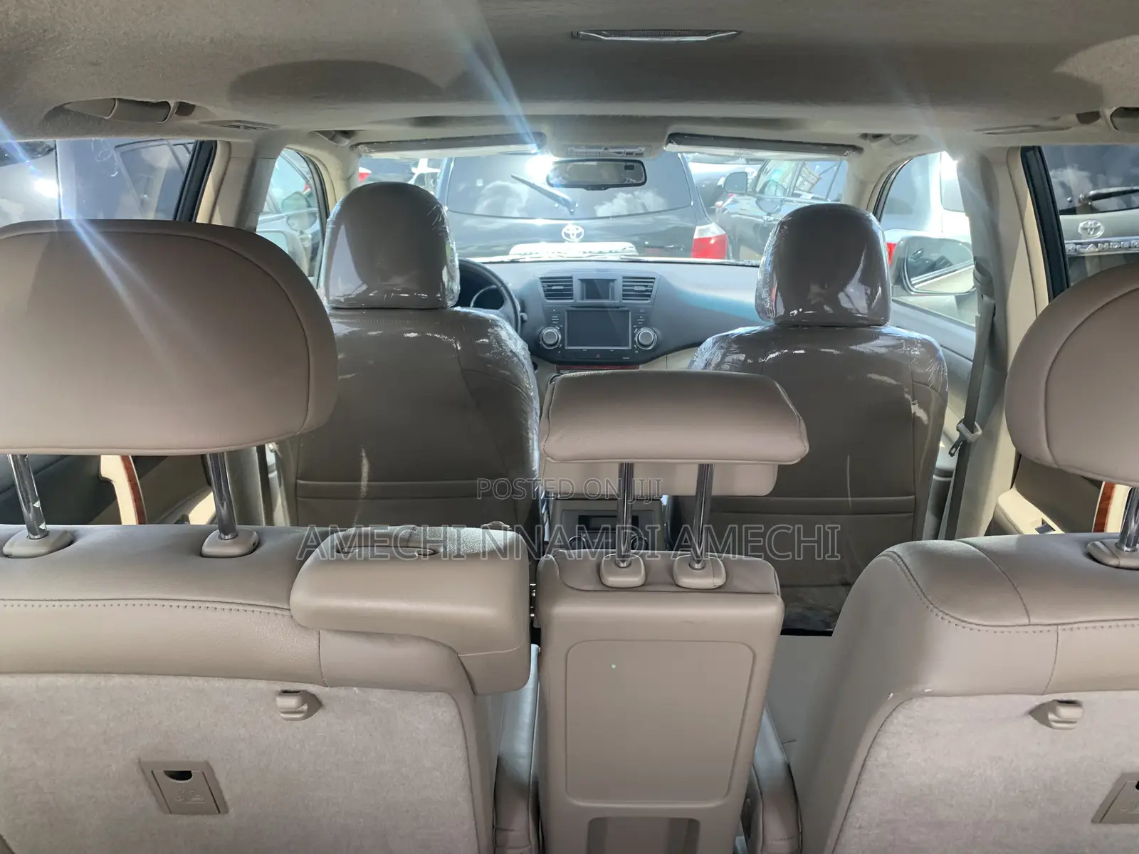Toyota Highlander Limited 2009 Gold