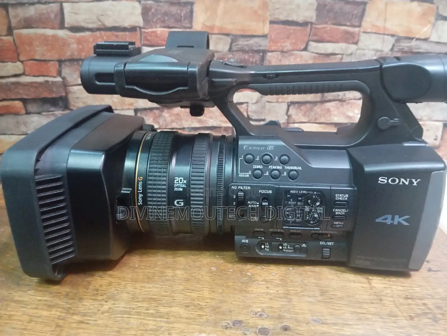 Sony FDR-Ax1e Sony Video Camera With Sdi and Hdmi Uk Used