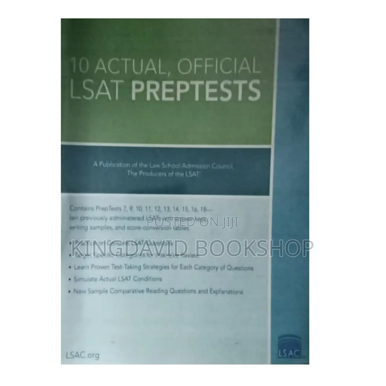 10 Actuall Official LSAT Preptests