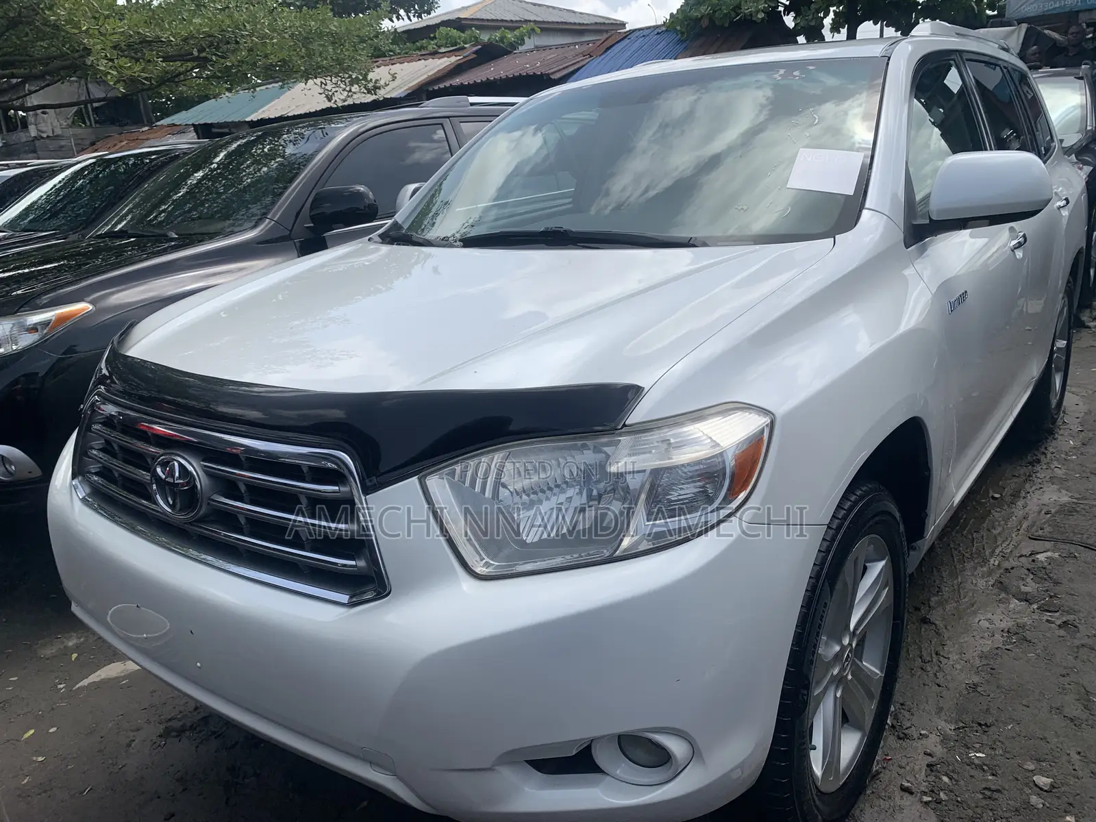 Toyota Highlander Limited 2008 White