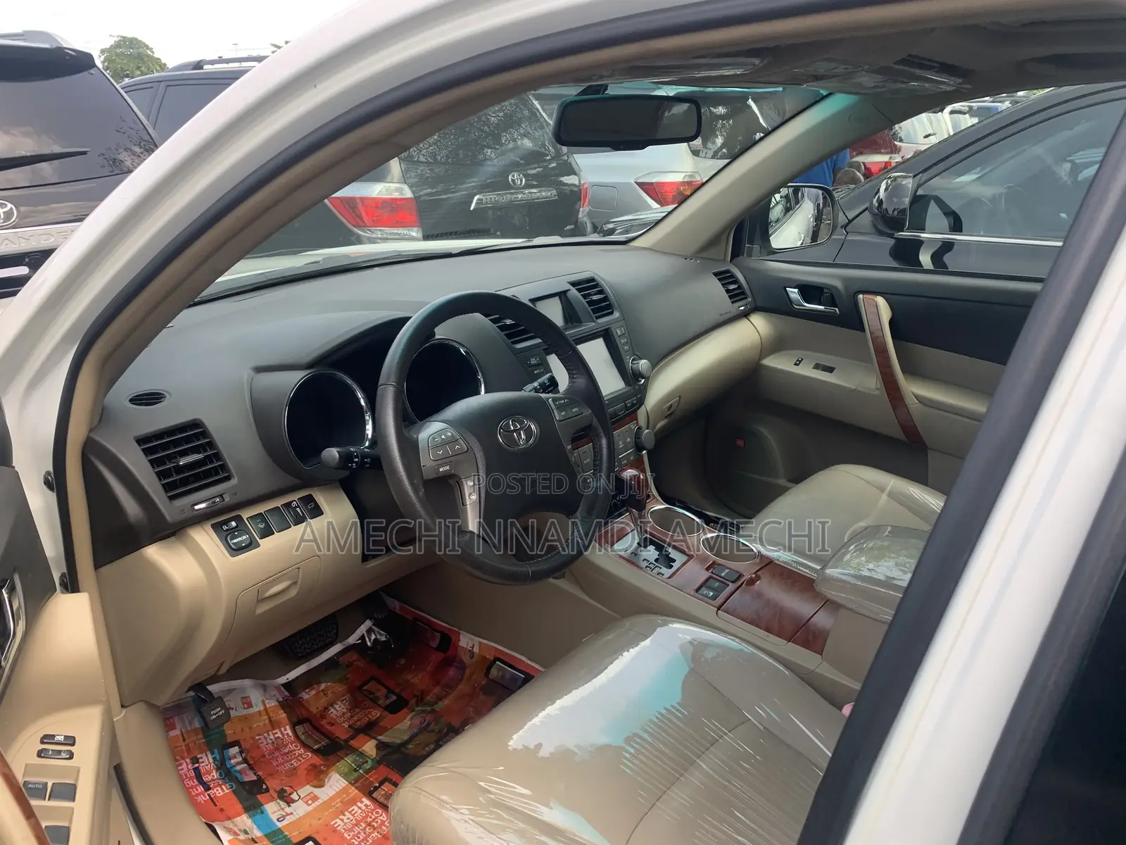 Toyota Highlander Limited 2008 White