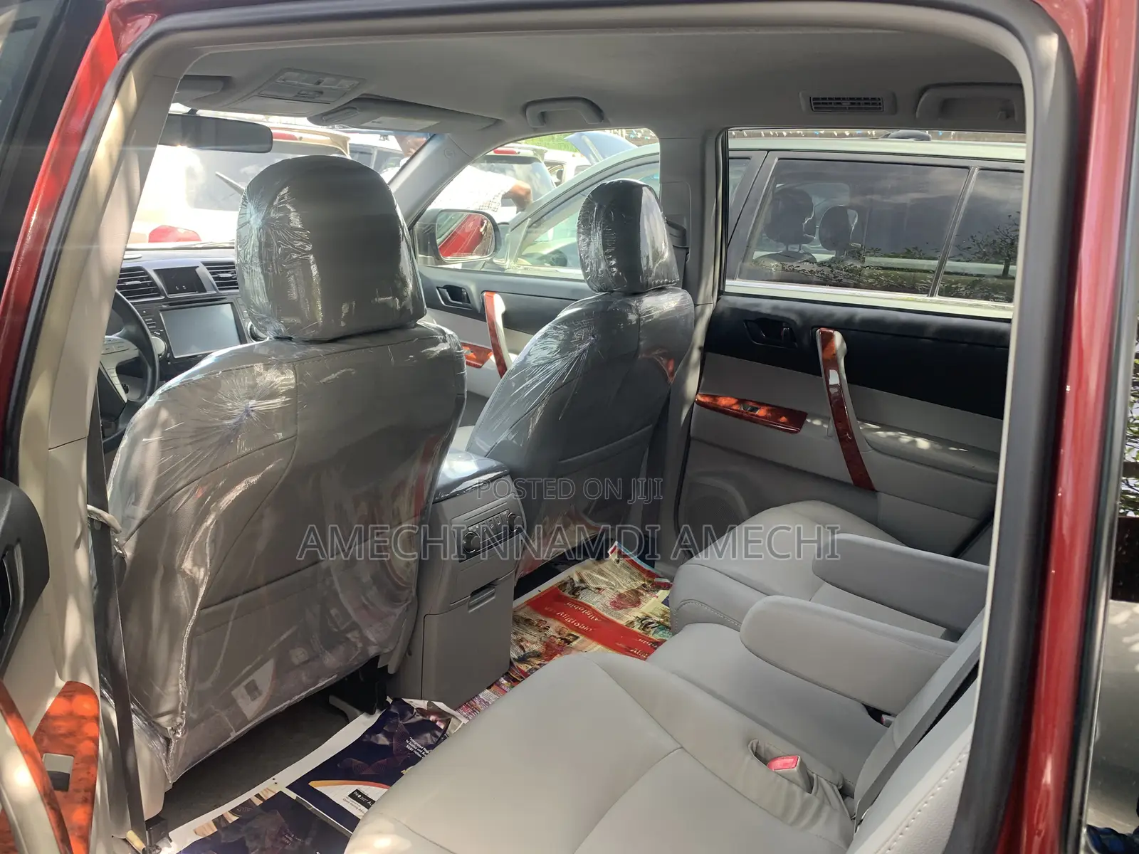 Toyota Highlander Limited 4x4 2009 Red