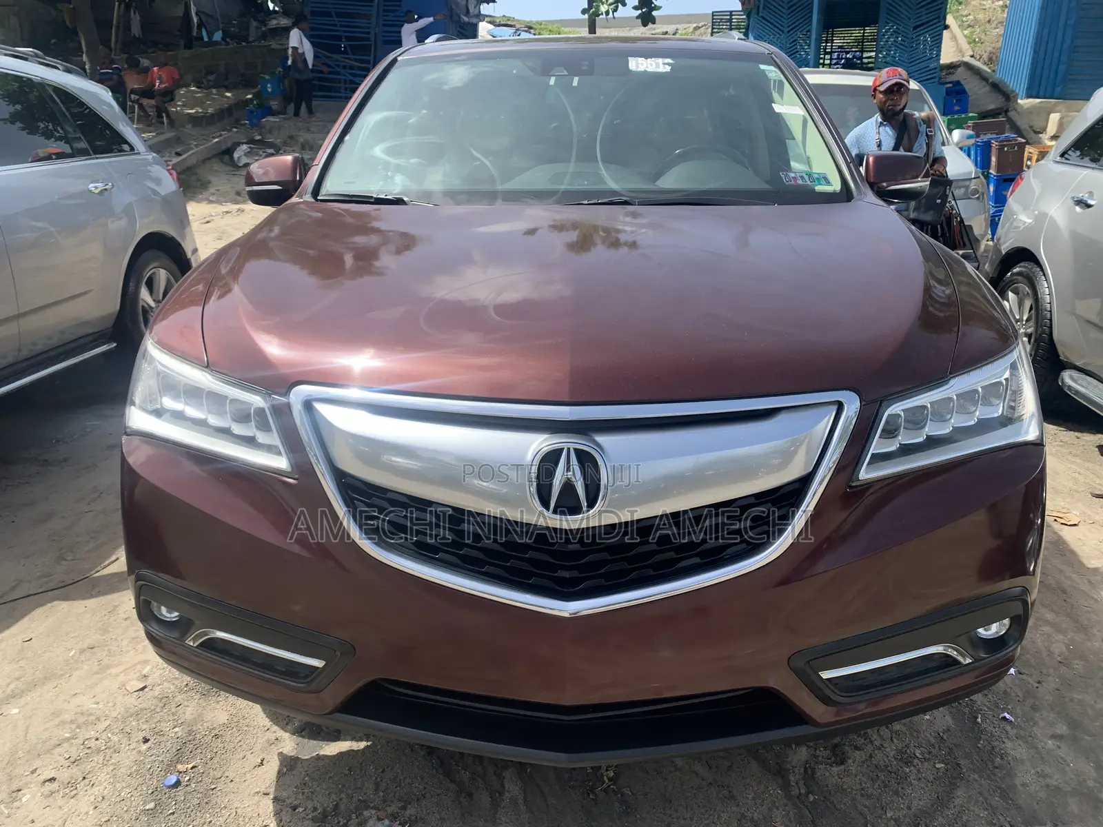Acura MDX 2015 Red