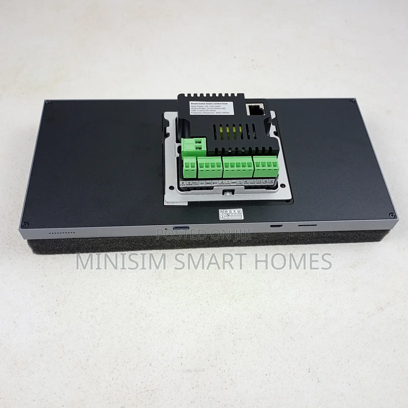 F7 7 Inches Smart Home Control Panel and Music Amplifier