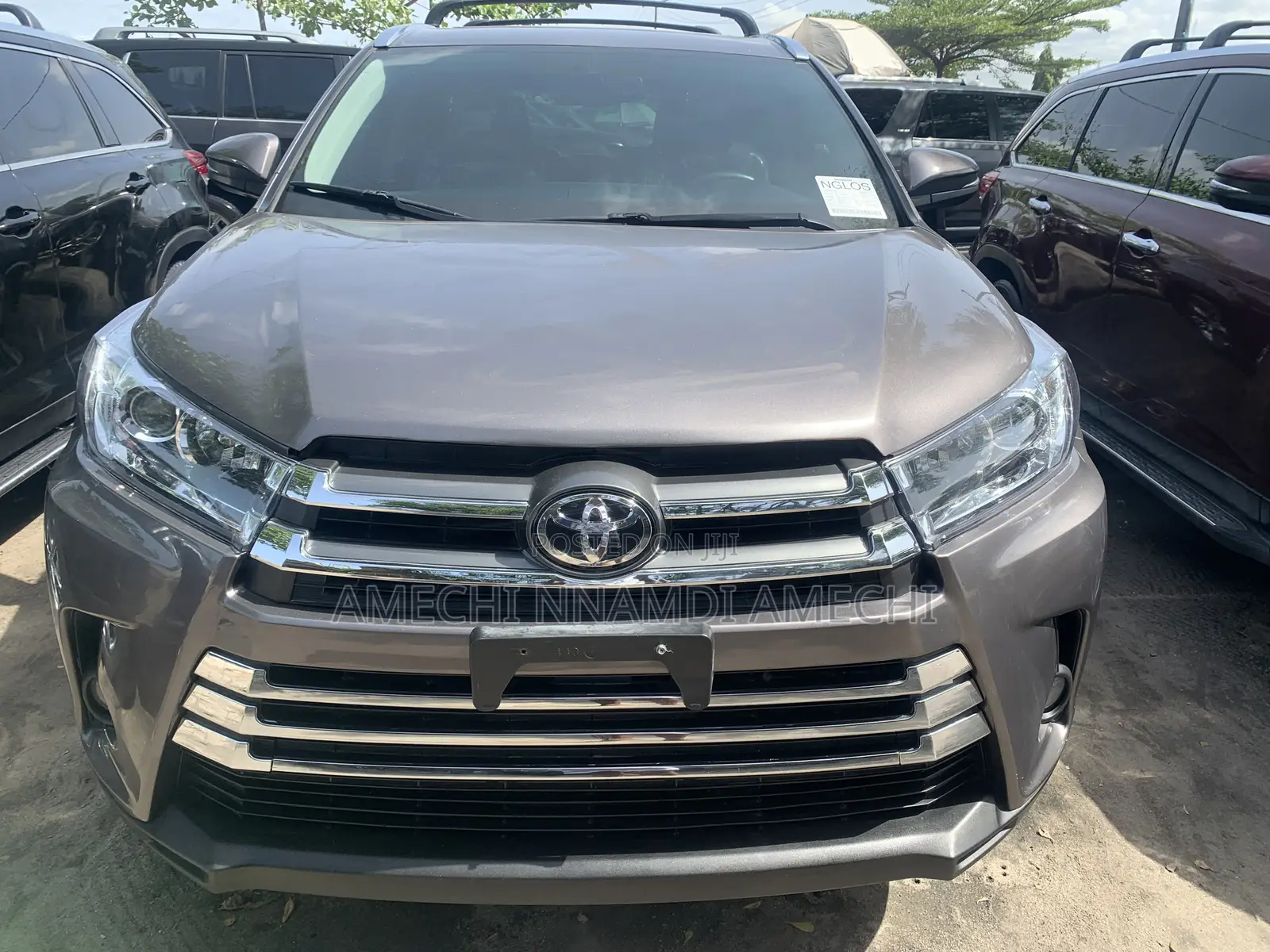 Toyota Highlander Limited Platinum V6 4x4 (3.5L 6cyl 6A) 2016 Gray