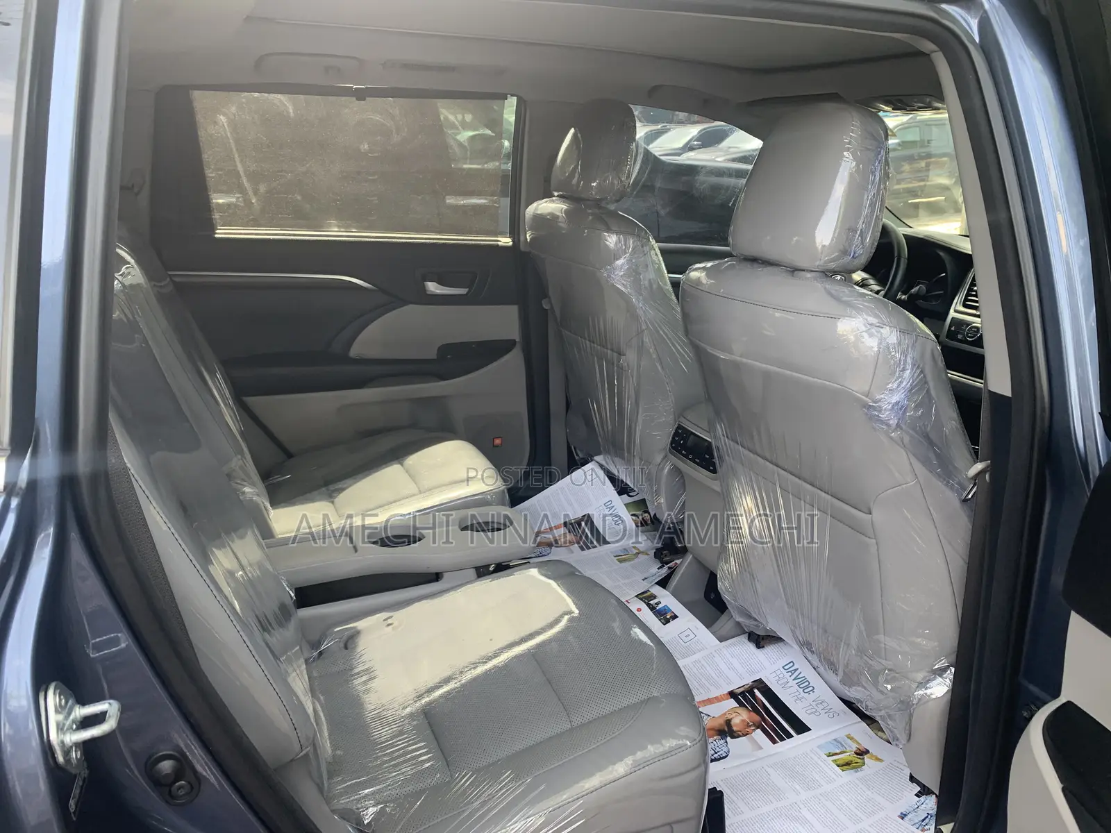 Toyota Highlander Limited Platinum V6 4x4 (3.5L 6cyl 6A) 2016 Blue