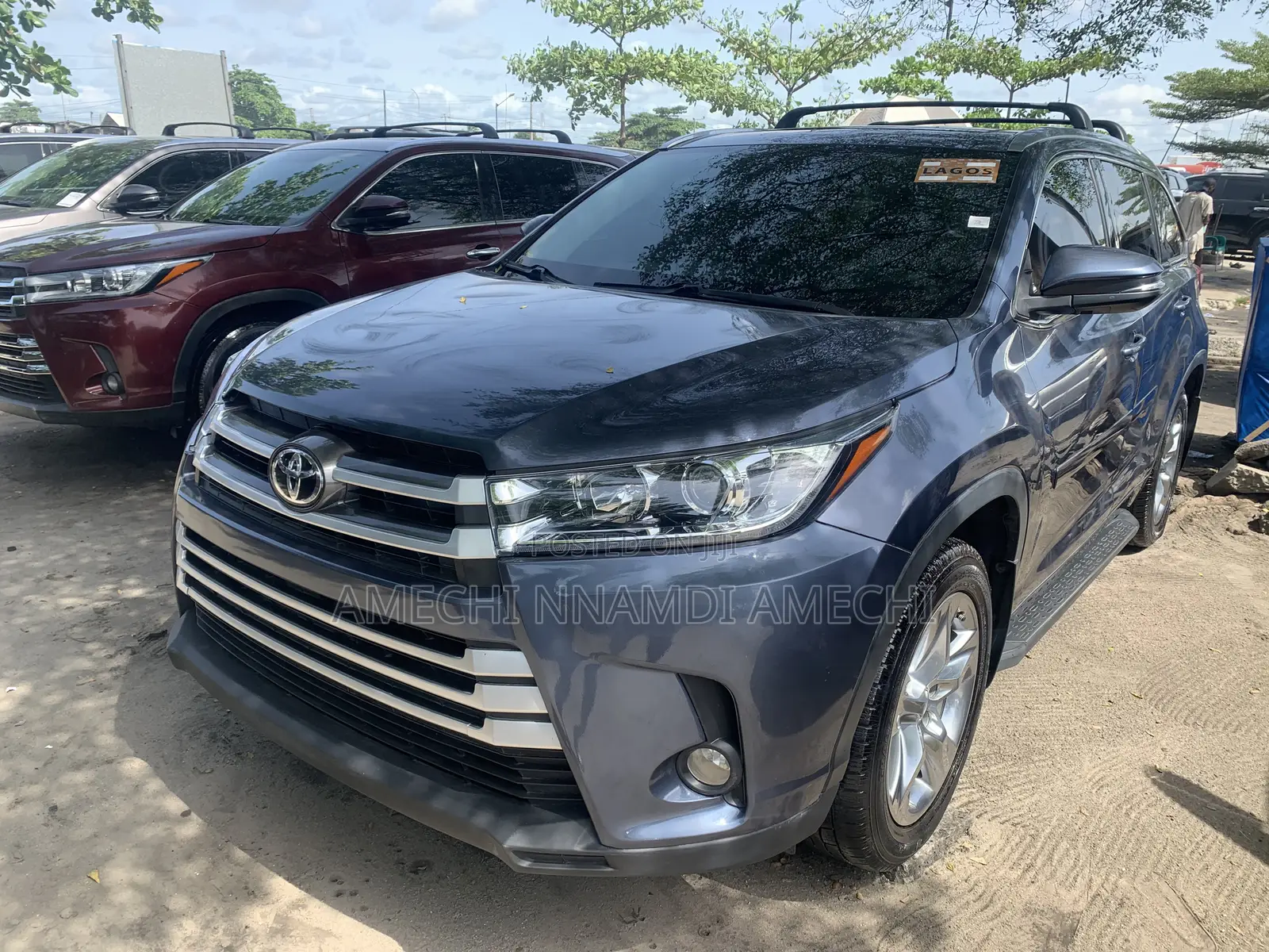 Toyota Highlander Limited Platinum V6 4x4 (3.5L 6cyl 6A) 2016 Blue