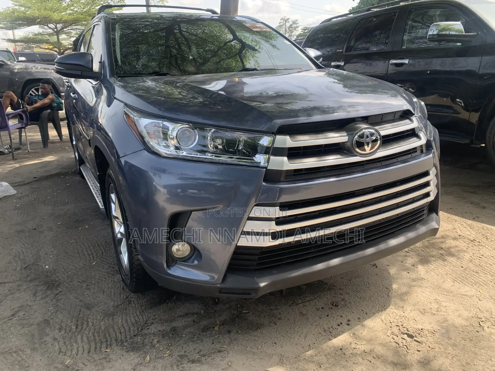 Toyota Highlander Limited Platinum V6 4x4 (3.5L 6cyl 6A) 2016 Blue