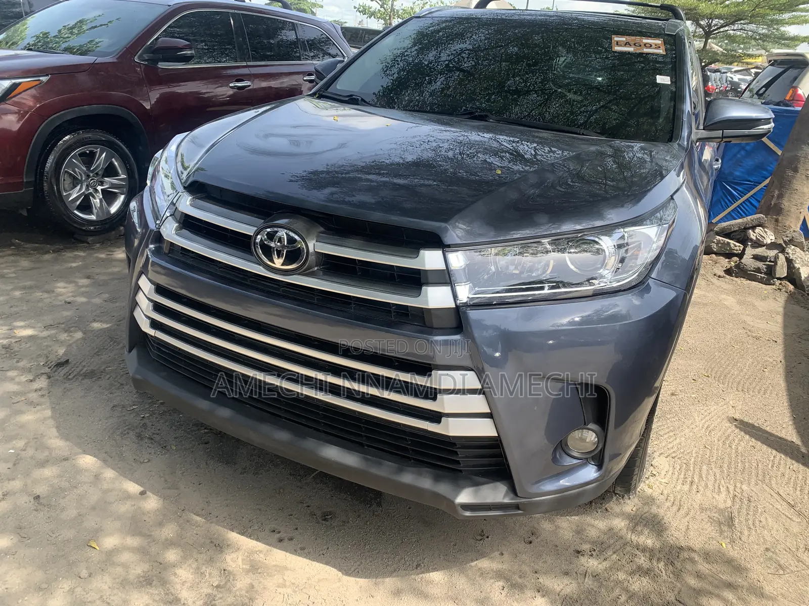 Toyota Highlander Limited Platinum V6 4x4 (3.5L 6cyl 6A) 2016 Blue