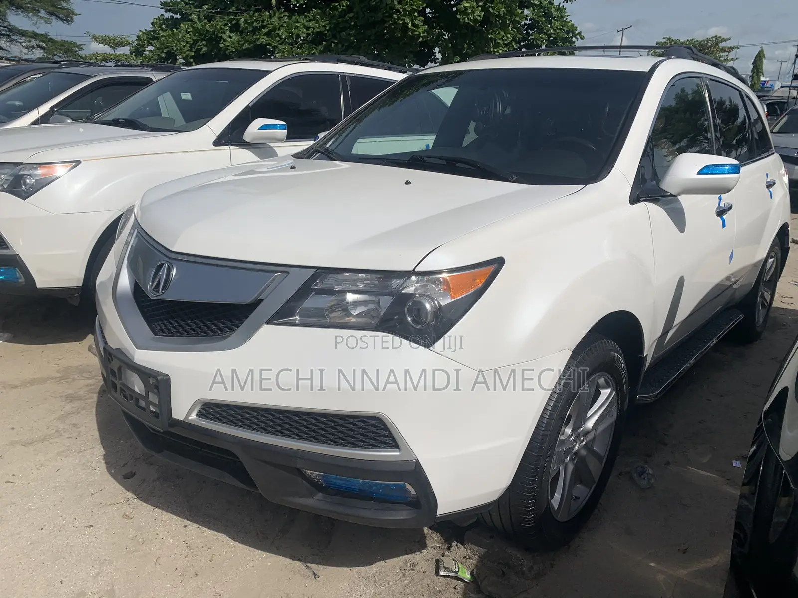 Acura MDX Advance Package SUV AWD (3.7L 6cyl 6A) 2013 White