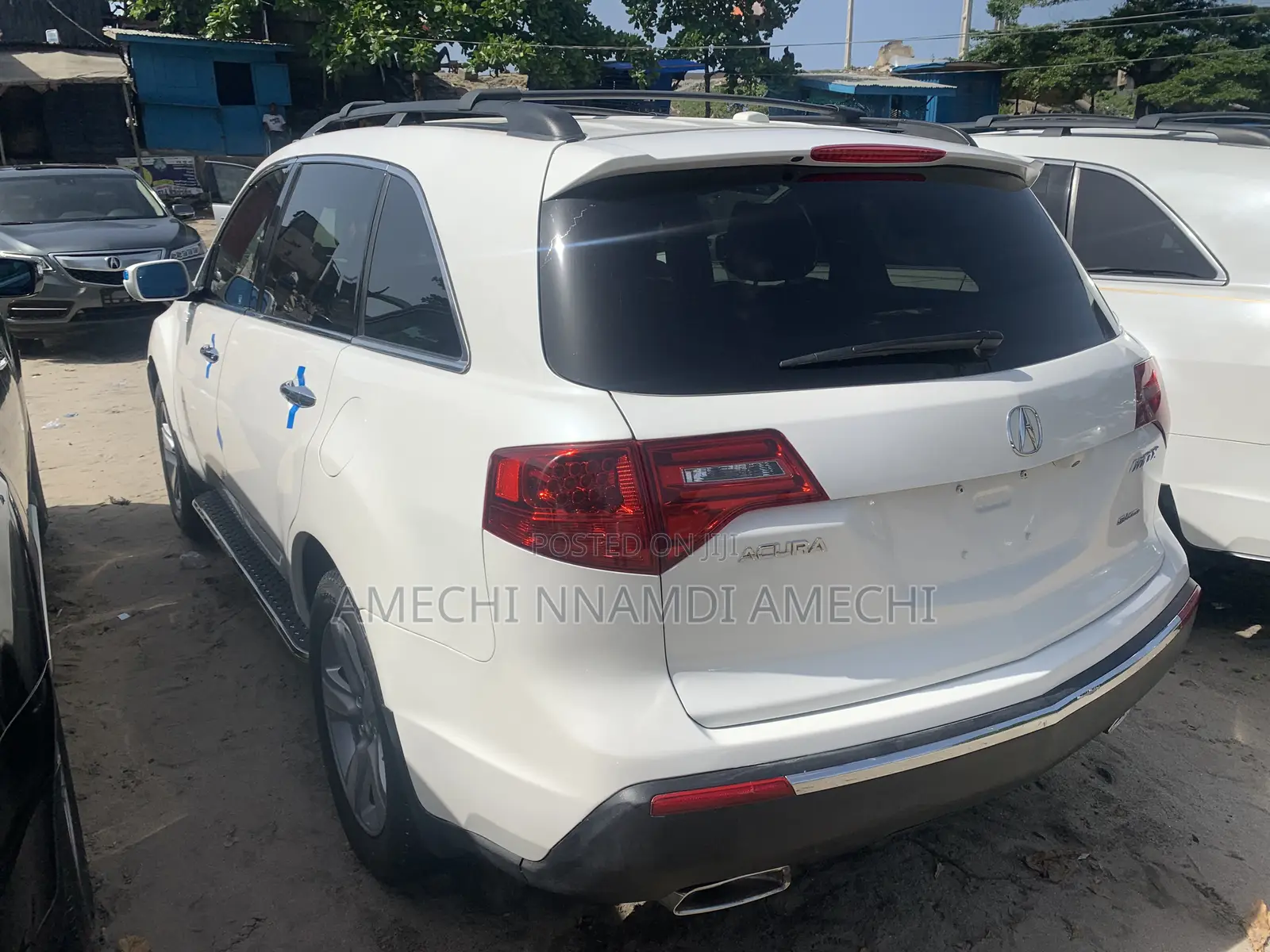 Acura MDX Advance Package SUV AWD (3.7L 6cyl 6A) 2013 White
