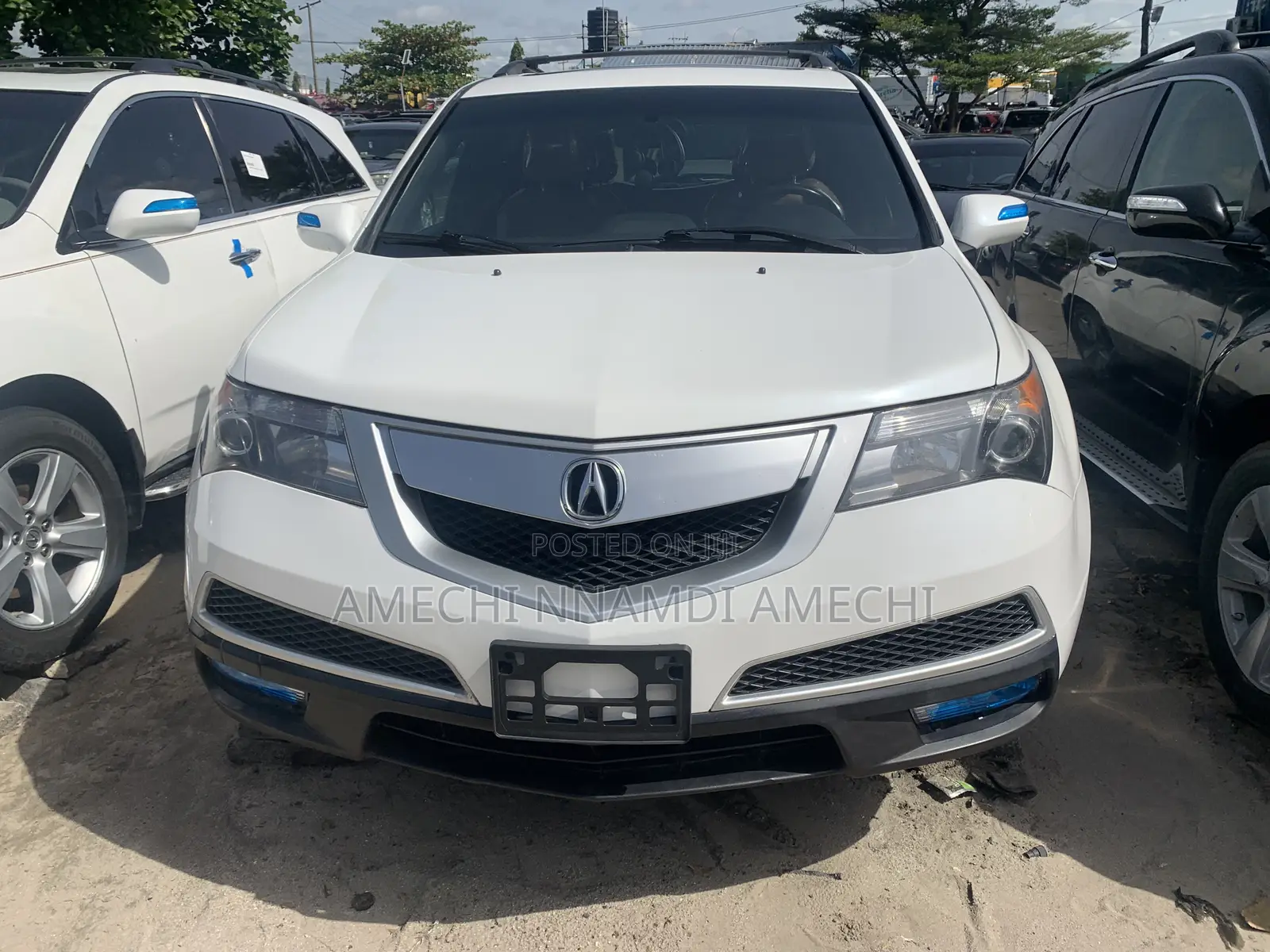 Acura MDX Advance Package SUV AWD (3.7L 6cyl 6A) 2013 White