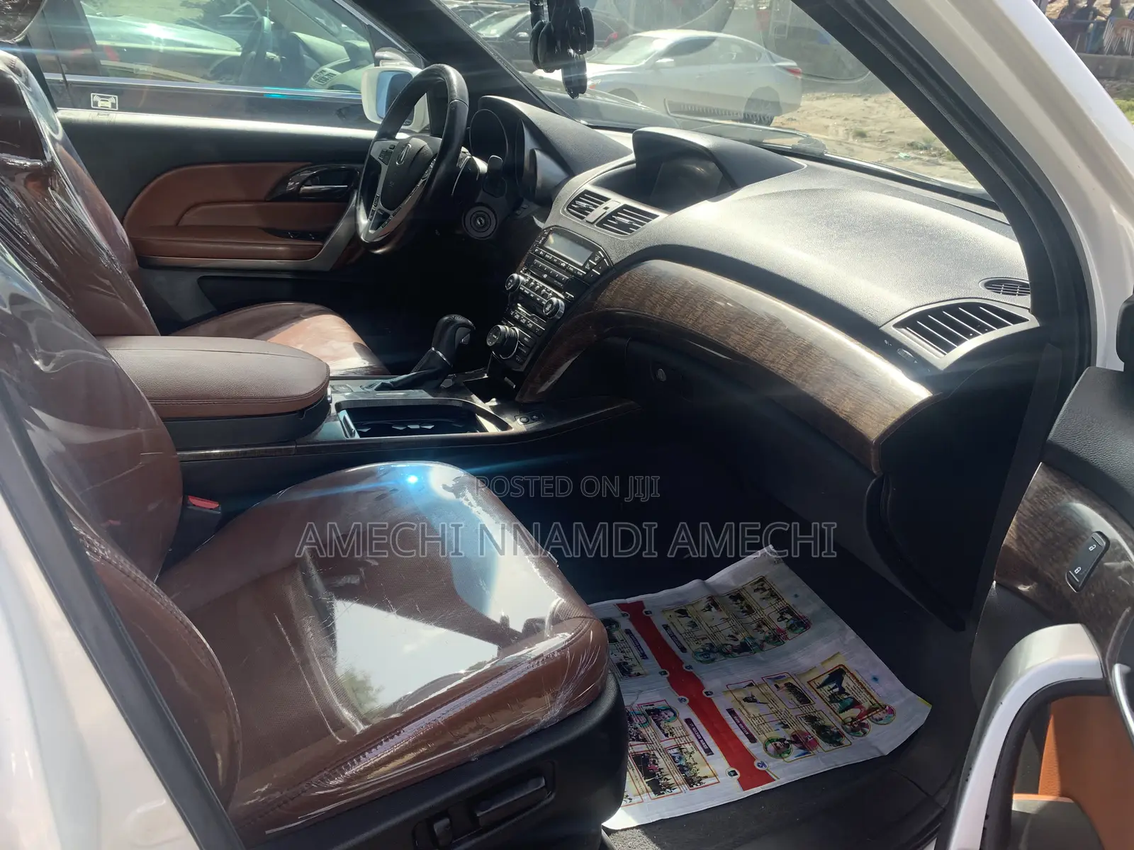 Acura MDX Advance Package SUV AWD (3.7L 6cyl 6A) 2013 White