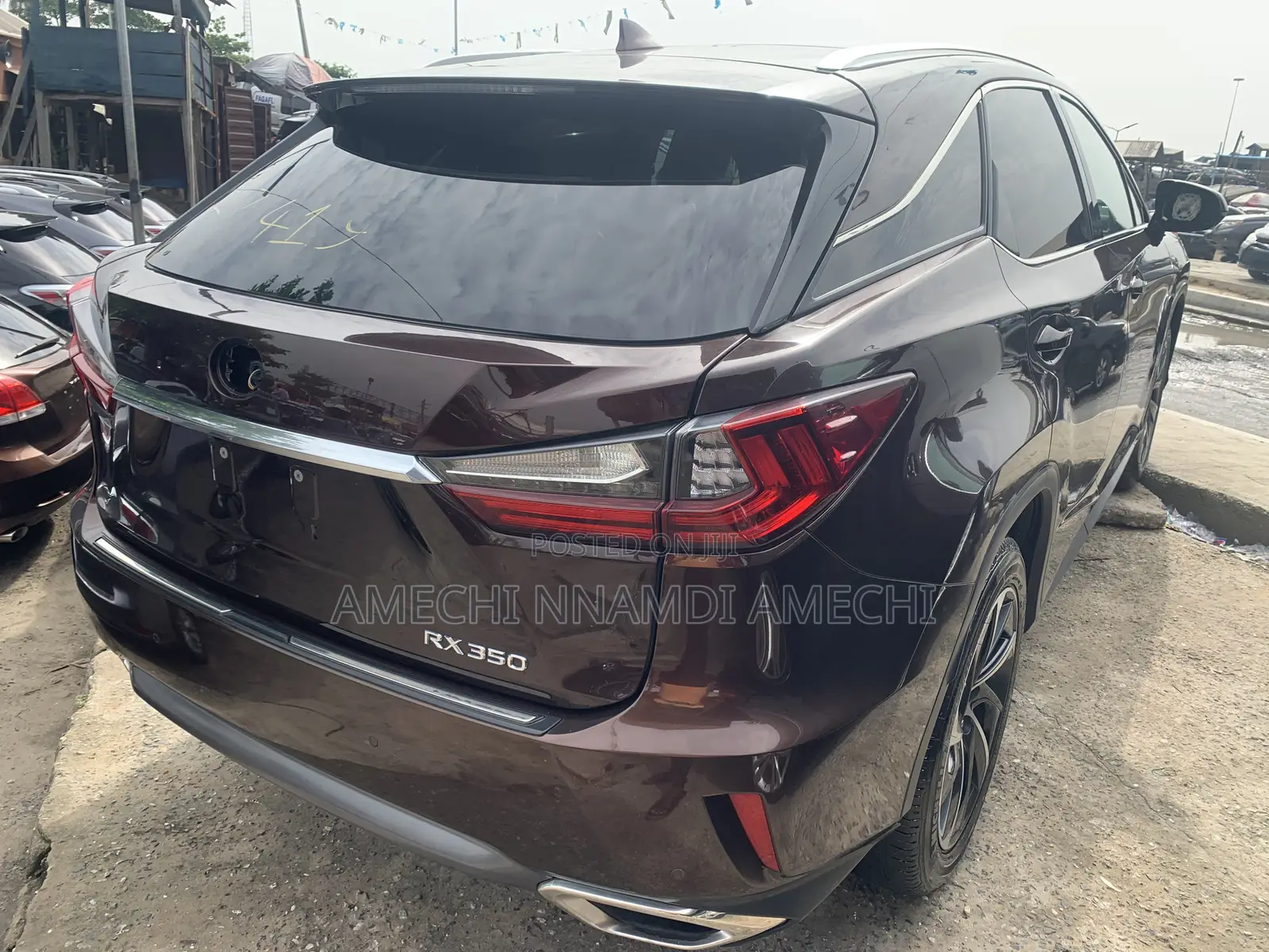 Lexus RX 350 F Sport FWD 2017 Brown
