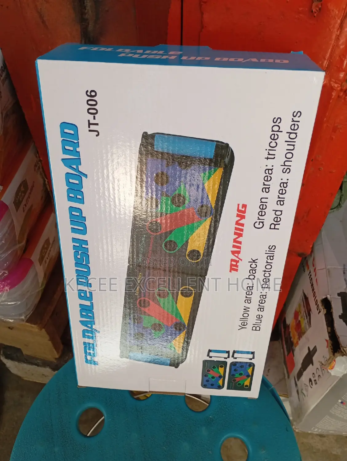 Foldable Pushup Board
