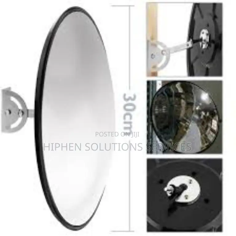 Acrylic Reflector Oval Full Dome Safety Mirror