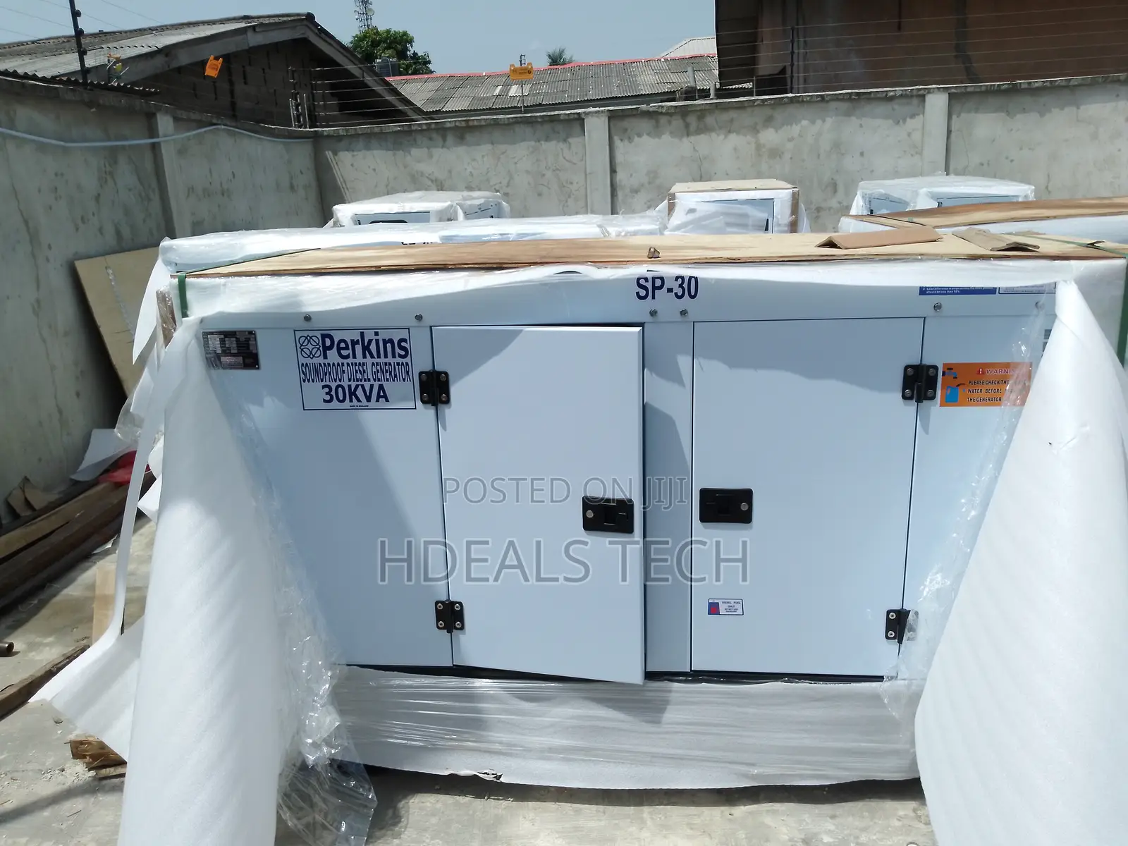 Perkins 30kva Generator.