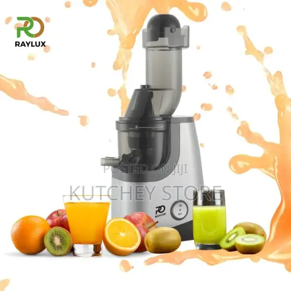 Raylux Cold-Press Slow-Masticating Juicer With Ac Motor