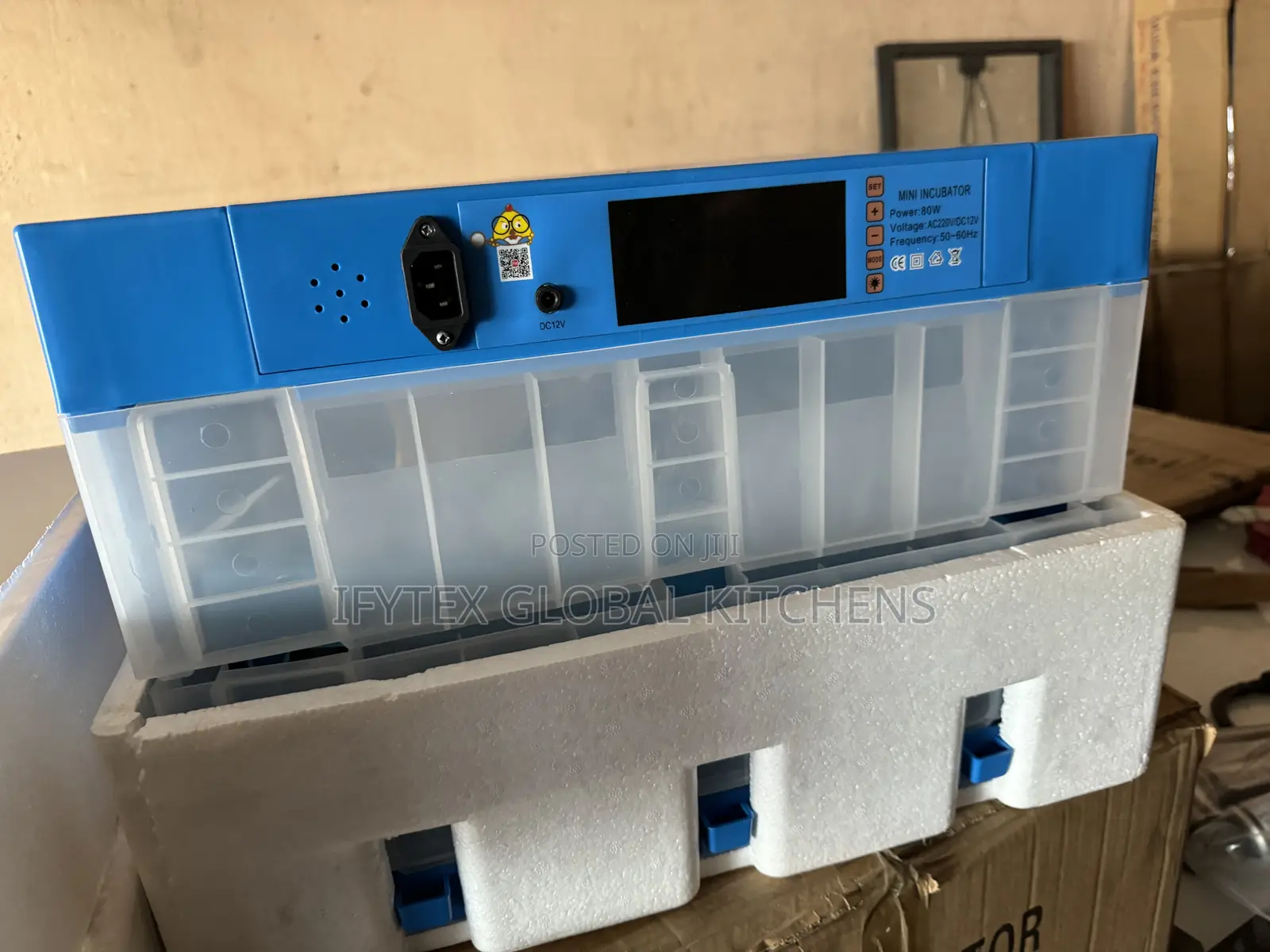 AC/DC Egg Incubator