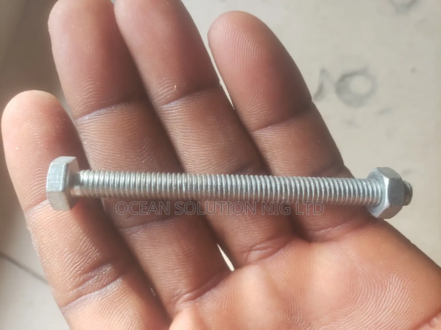 6mm X 70 Bolt And Nut M6 X 70 Bolt