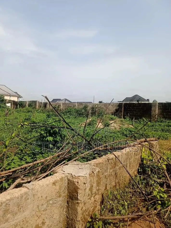 Fenced Land 100ft X 100ft at Airport Rd, Ulemon Evbuokhai