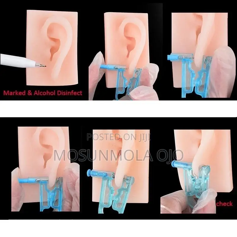 Painless Ear Nose Piercing Tools / Gun