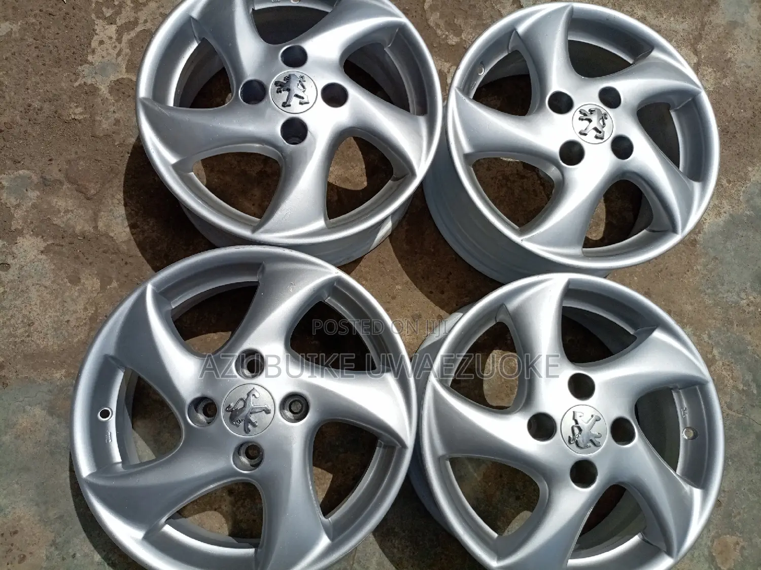 15" Rims Peugeot