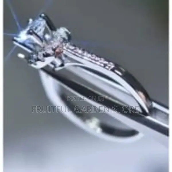Zirconia Engagement Ring