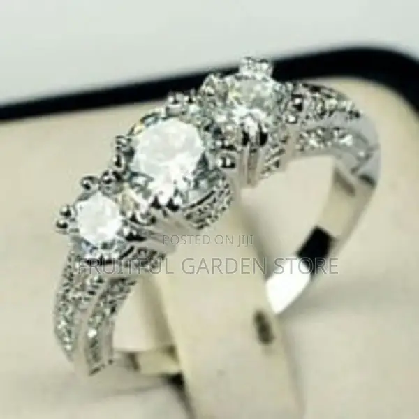 Women Silver Engagement Ring