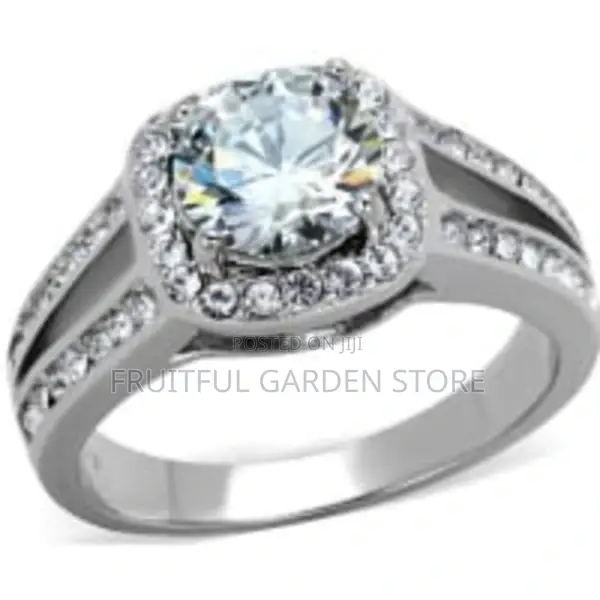 Women Silver Engagement Ring