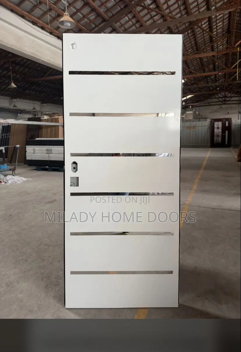 3ft Israeli Security Door White