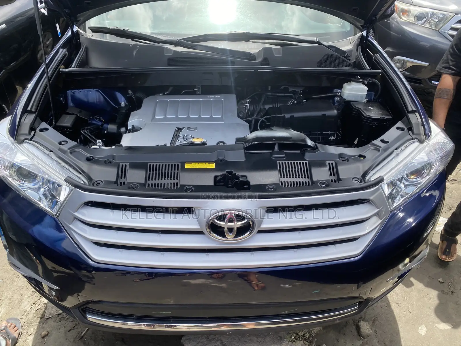 Toyota Highlander Limited 2012 Blue