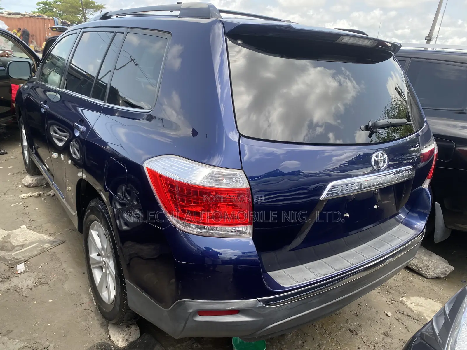 Toyota Highlander Limited 2012 Blue