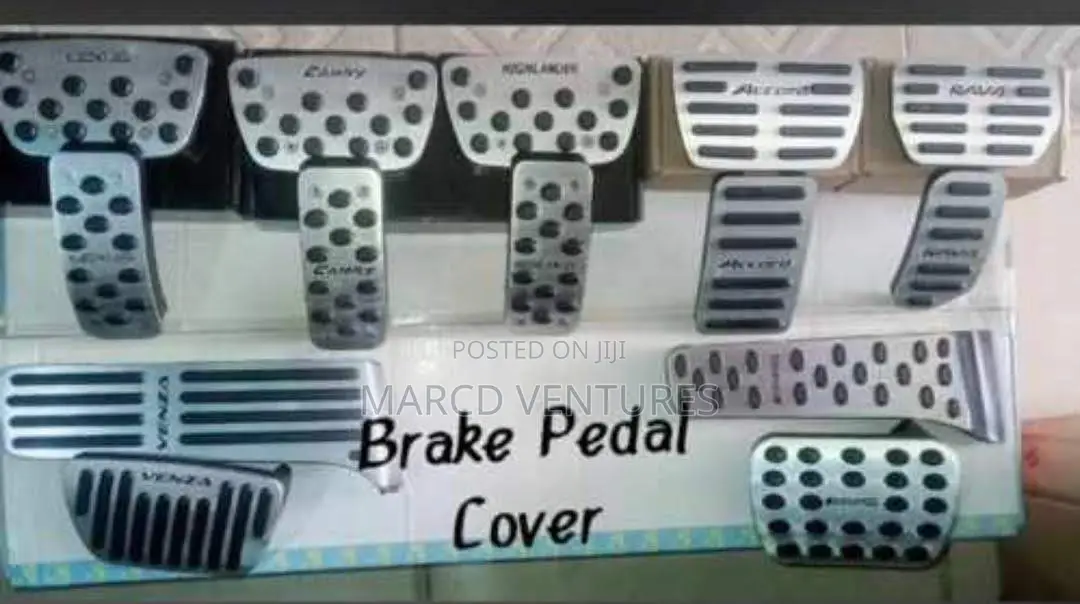 Stainless Steel Pedals Cover Available for All Cars.