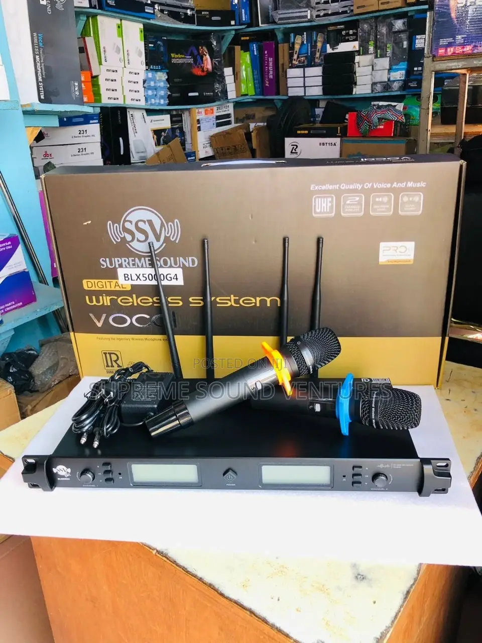 SSV Blx5000 G4 Double Wireless Microphone