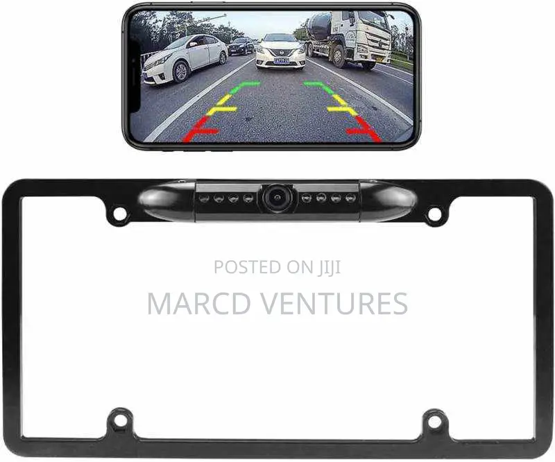 License Plate Frame Camera