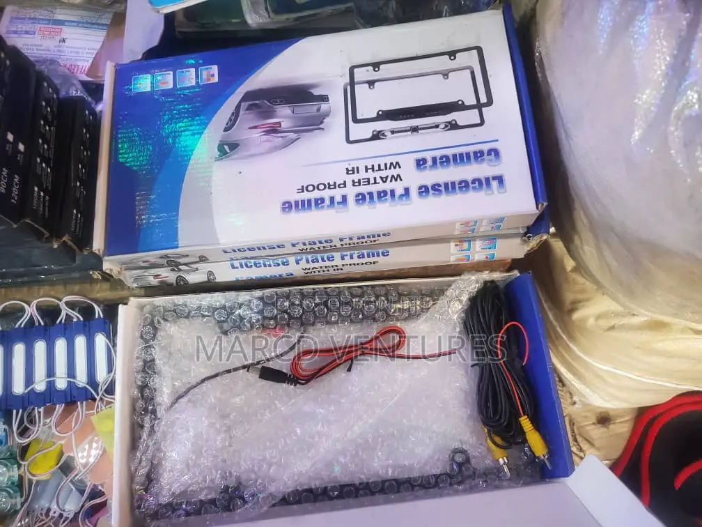 License Plate Frame Camera