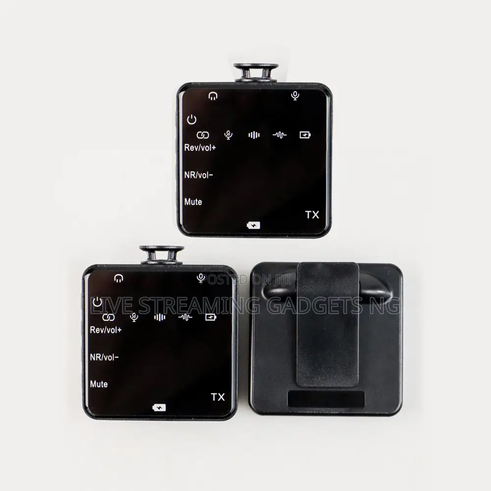 K-63 Lapel Dual Wireless Lavalier Noise Cancel Typec/Ios Mic