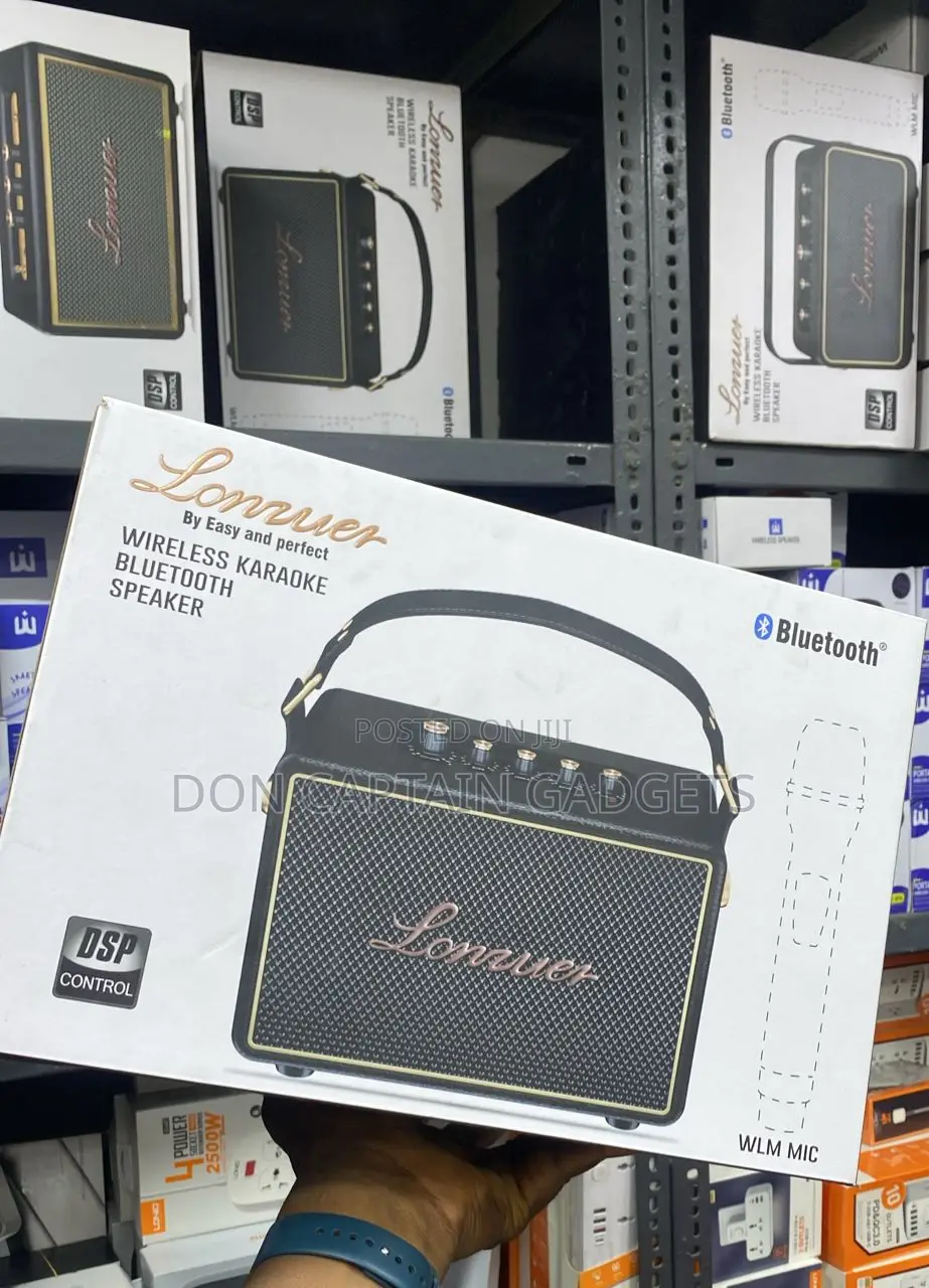 Lonzuer Excellent Karaoke Bluetooth Mp With Microphone